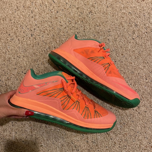 watermelon lebron 10 low